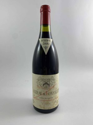 Château Fonsalette - Cuvée Syrah - Château de Fonsalette 2000 1