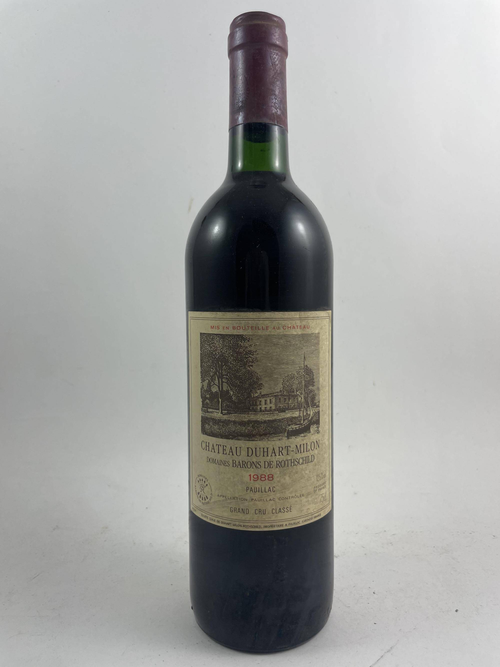 Château Duhart-Milon 1988 - Fourth Cru Classé de Pauillac