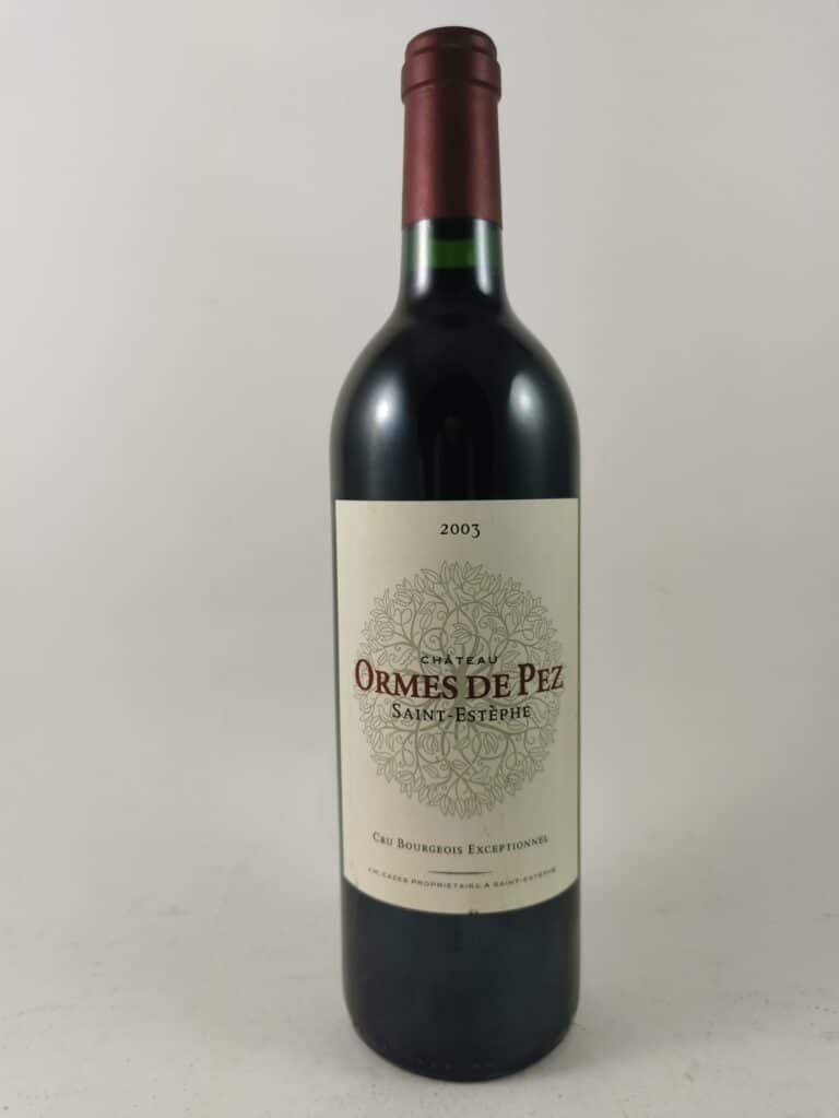 Château les Ormes de Pez 2003