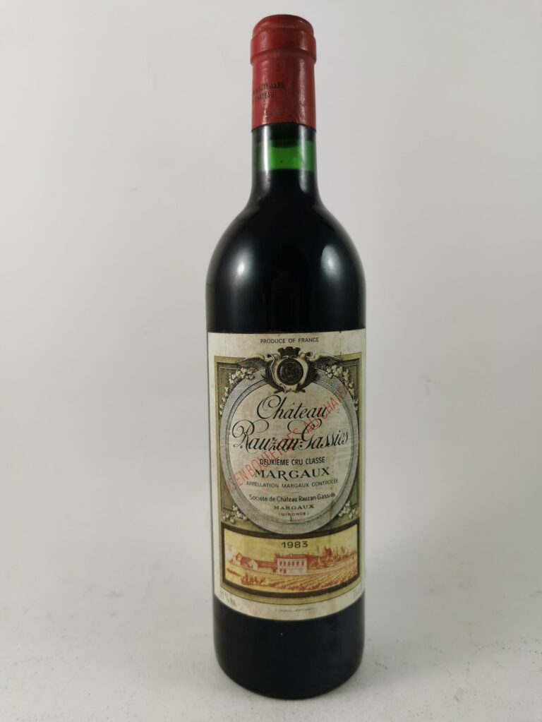 Château Rauzan-Gassies 1983