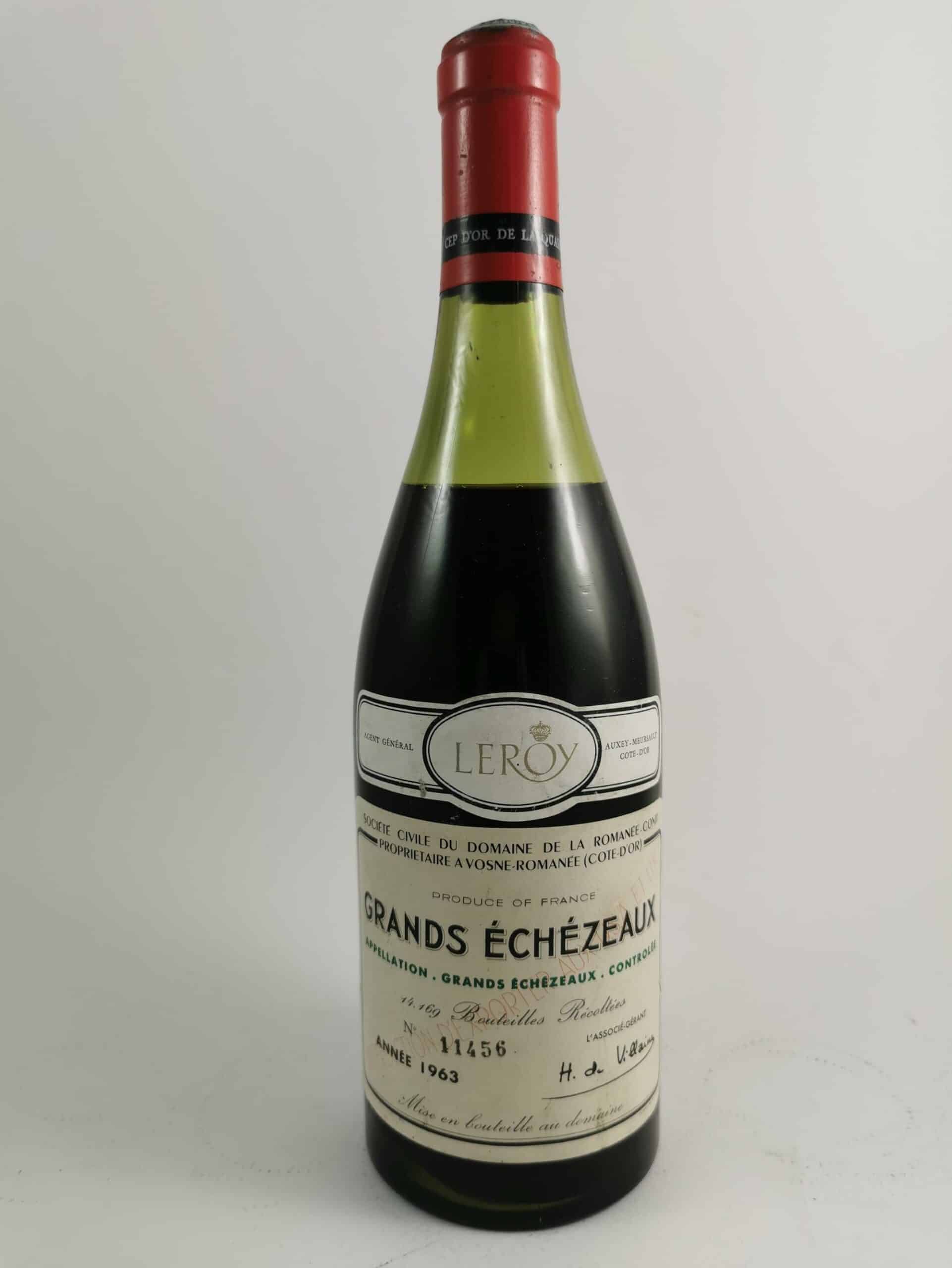 Grands-Echézeaux - Domaine de la Romanée-Conti 1963 - Express Wine