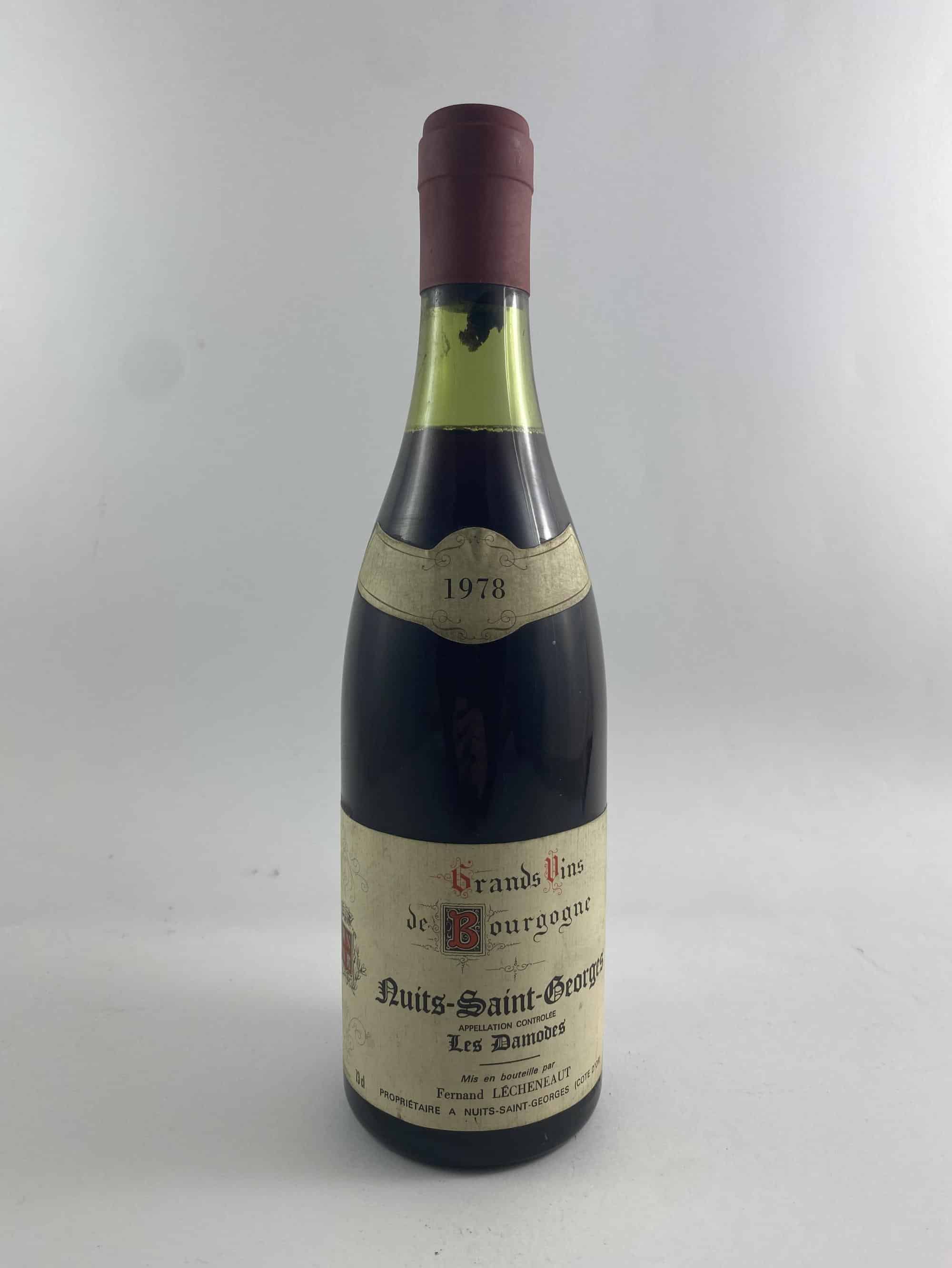 Nuits Saint-Georges - Les Damodes - Domaine Lécheneaut 1978 